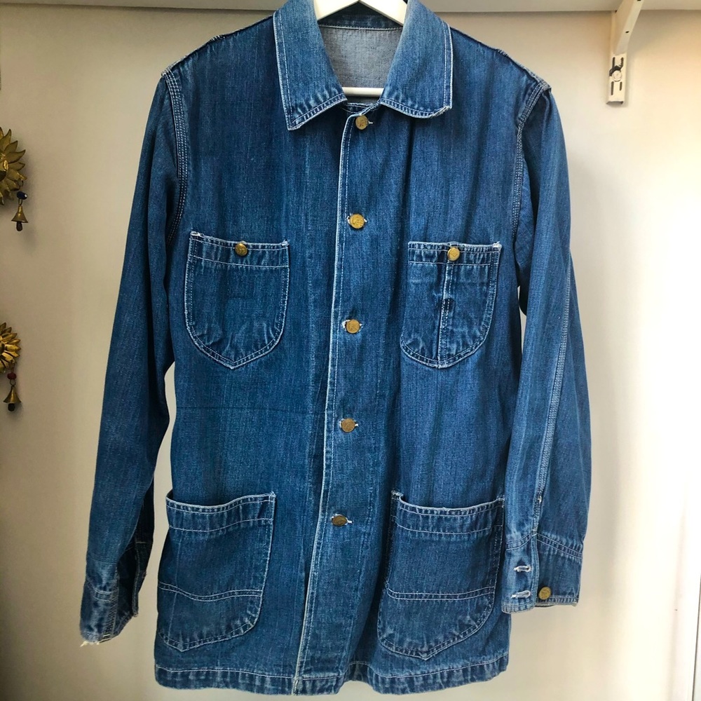 Lee Denim Long Work Jacket 🧥